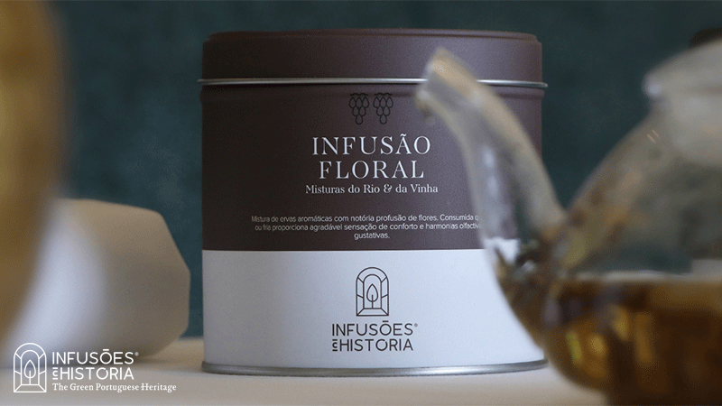 infusão floral misturas do rio e da vinha